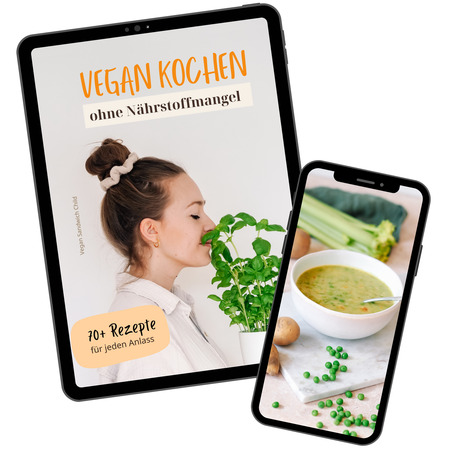 E-Book: Vegan kochen ohne Nährstoffmangel 70+ Rezepte