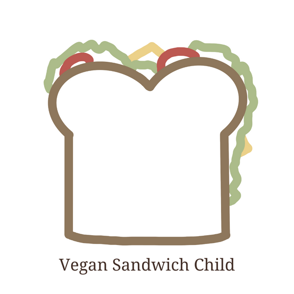 Vegan Sandwich Child